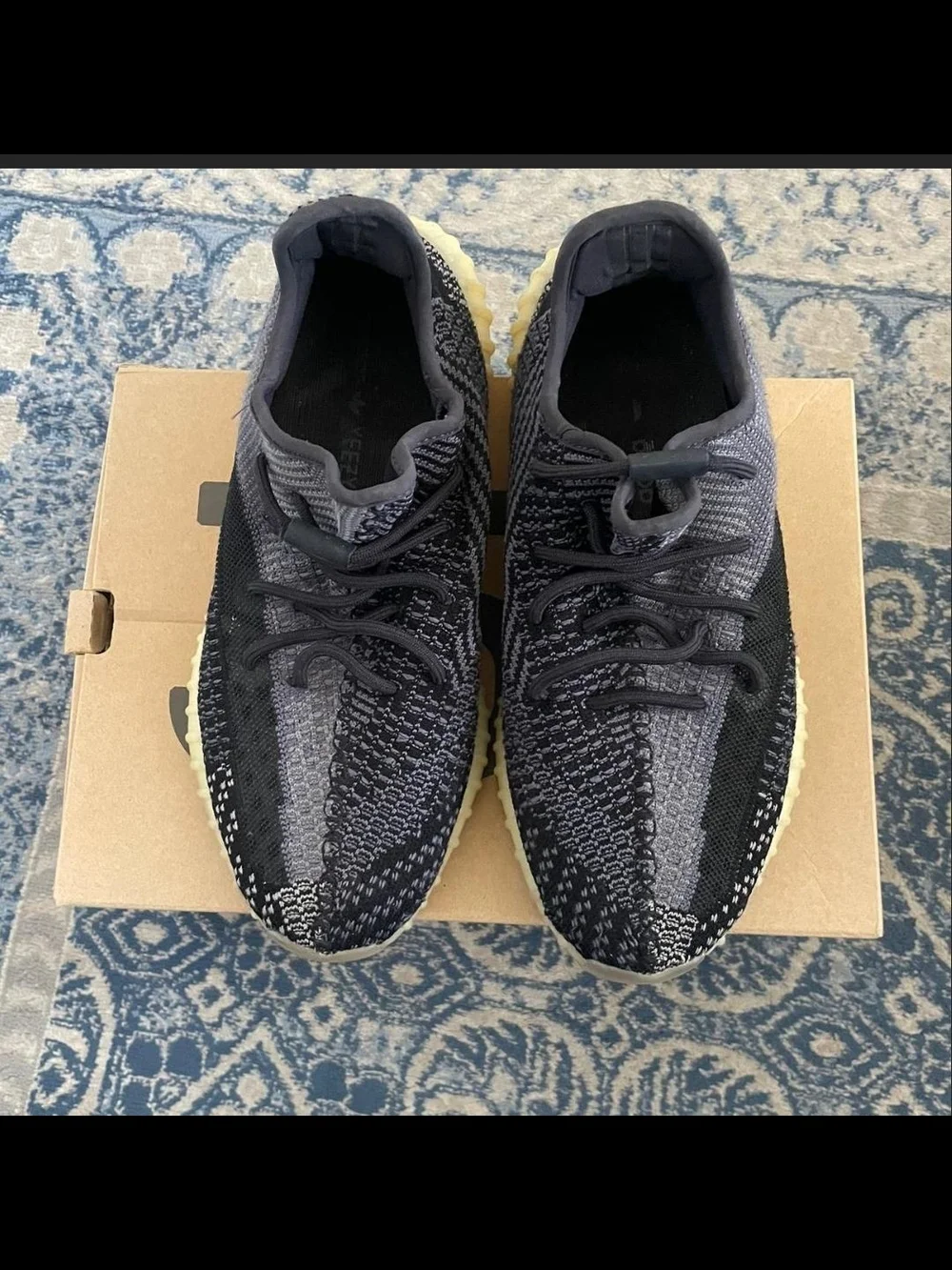 Yeezy Boost 350 V2 Black & Grey with Gum Sole